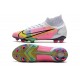 Nike Scarpe Mercurial Superfly 8 Elite FG Dragonfly - Vit Silver Mörklila