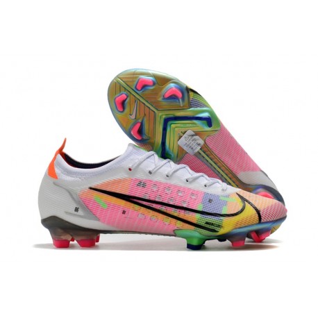 Nike Mercurial Vapor XIV Elite FG Bianco Argento Metallico Scuro