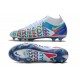 Nike Phantom Gt Elite DF FG 3D Bianco Blu Cloro Rosa Blast Opti Giallo