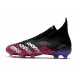 Scarpe adidas Predator Freak+ FG Nero Core Bianco Rosa Shock