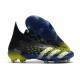 Scarpe adidas Predator Freak+ FG Blu Nero Core Bianco Giallo Solare