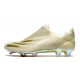 Scarpe adidas X Ghosted + FG Bianco Oro Metallico Melange Nero Core