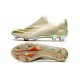 Scarpe adidas X Ghosted + FG Bianco Oro Metallico Melange Nero Core