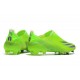 Scarpe Nuovo adidas X Ghosted + FG Verde Viola