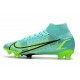 Nike Scarpe Mercurial Superfly 8 Elite FG Turchese Dinamico Lime Glow