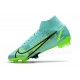 Nike Scarpe Mercurial Superfly 8 Elite FG Turchese Dinamico Lime Glow