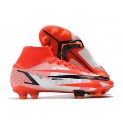 Nike Mercurial Superfly 8 Elite FG CR7 Rosso Cile Nero Ghost Arancione Total