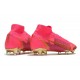 Nike Scarpe Mercurial Superfly 8 Elite FG Rosa Oro Nero