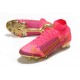 Nike Scarpe Mercurial Superfly 8 Elite FG Rosa Oro Nero