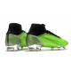 Nike Mercurial Superfly VIII Elite FG Verde Argento Nero