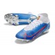 Nike Scarpe Mercurial Superfly 8 Elite FG Blu Bianco Rosso