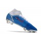 Nike Scarpe Mercurial Superfly 8 Elite FG Blu Bianco Rosso