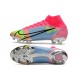 Nike Scarpe Mercurial Superfly 8 Elite FG Rosa Blu Giallo