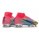 Nike Scarpe Mercurial Superfly 8 Elite FG Rosa Blu Giallo