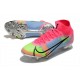 Nike Scarpe Mercurial Superfly 8 Elite FG Rosa Blu Giallo