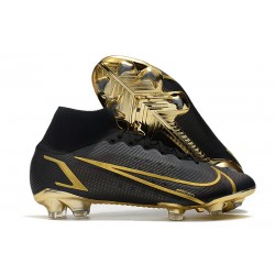 Nike Scarpe Mercurial Superfly 8 Elite FG Nero Oro