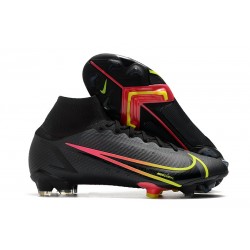 Nike Scarpe Mercurial Superfly 8 Elite FG Nero Cyber Off Noir