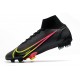 Nike Scarpe Mercurial Superfly 8 Elite FG Nero Cyber Off Noir