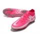 Scarpe Nike Phantom Gt Elite DF FG Rosa Bianco