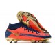 Scarpe Nike Phantom Gt Elite DF FG Arancio Blu Oro