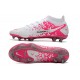 Scarpe Nike Phantom Gt Elite DF FG Bianco Rosa