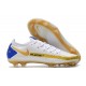 Scarpa Nike Phantom GT Elite FG Bianco Blu Oro