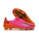 adidas X Ghosted.1 FG Rosa Shock Nero Core Arancione Acceso