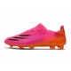 adidas X Ghosted.1 FG Rosa Shock Nero Core Arancione Acceso