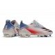 adidas X Ghosted.1 FG Argento Metallicoero Core Scarlatto