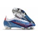 Nike Scarpe Mercurial Vapor XIV Elite FG Blu Argento Rosso