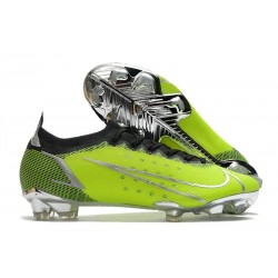 Nike Scarpe Mercurial Vapor XIV Elite FG Verde Argento Nero