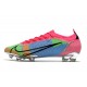 Nike Scarpe Mercurial Vapor XIV Elite FG Blu Rosa Verde