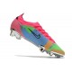 Nike Scarpe Mercurial Vapor XIV Elite FG Blu Rosa Verde