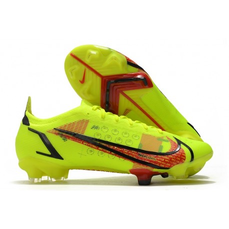 Nike Mercurial Vapor 14 Elite FG Volt Cremisi Vivace Nero