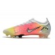 Nike Mercurial Vapor 14 Elite FG Bianco Argento Metallico Platino Puro