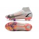 Nike Mercurial Superfly VIII Elite FG Bianco Nero Cremisi Vivace Rosa