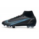 Nike Mercurial Superfly VIII Elite FG Nero Grigio Ferro