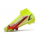 Nike Mercurial Superfly VIII Elite FG Volt Cremisi Vivace Nero