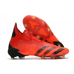 Scarpe adidas Predator Freak+ FG Rosso Nero Core Rosso Solare