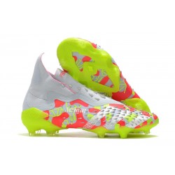 Scarpe adidas Predator Freak+ FG Bianco Rosa Volt