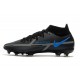 Nike Phantom Gt 2 Elite DF FG Nero Grigio Ferro