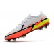 Nike Phantom Generative Texture 2 Elite FG Bianco Cremisi Vivace Volt