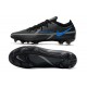 Nike Phantom Generative Texture 2 Elite FG Nero Grigio Ferro