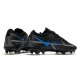 Nike Phantom Generative Texture 2 Elite FG Nero Grigio Ferro