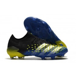 adidas Predator Freak.1 Low FG Blu Nero Core Bianco Giallo Solare