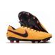 Scarpa Cuir Nike Tiempo Legend VIII Elite FG Arancione Nero