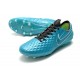 Scarpa Cuir Nike Tiempo Legend VIII Elite FG Acquamarine Bianco Lime Glow