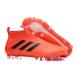 Scarpa da Calcio adidas Ace 17+ Pure Control FG Uomo - Arancio Nero