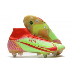 Nike Mercurial Superfly VIII Elite SG-Pro AC Rosso Verde