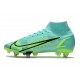 Nike Mercurial Superfly VIII Elite SG-Pro AC Turchese Dinamico Lime Glow